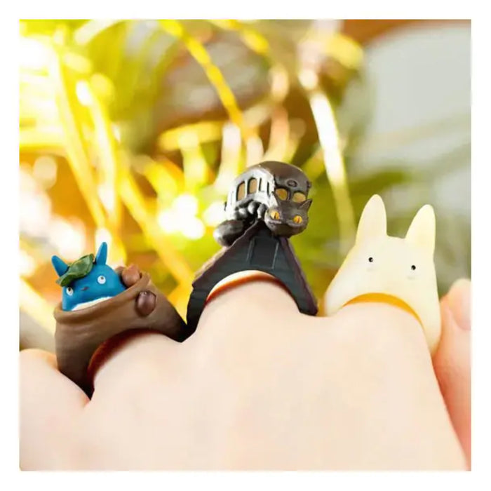 Inel cu Mini Figurina Blind box My Neighbor Totoro - Totoro