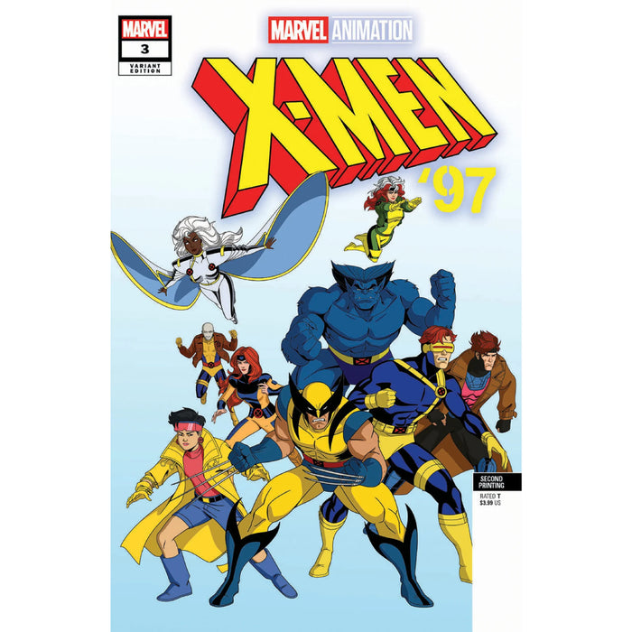 X-Men 97 03 2nd Ptg Marvel Animation Var