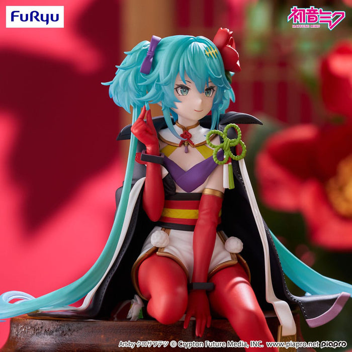 Figurina Hatsune Miku Noodle Stopper PVC - Flower Fairy Camellia 15 cm