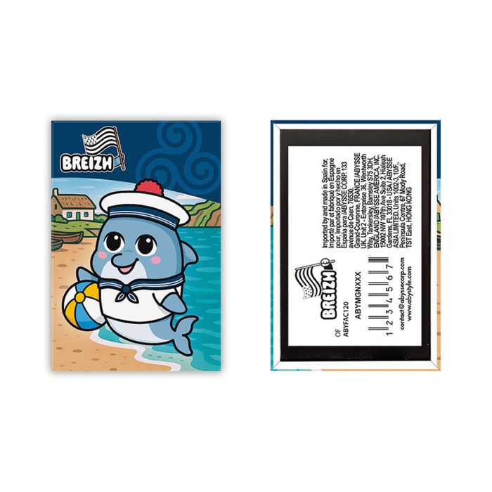 Magnet Standard The Good Gift - Dauphin Breizh Kawaii