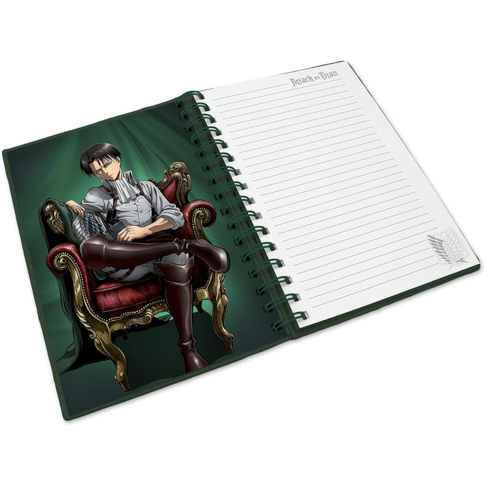 Notebook cu Sina A5 Attack on Titan - Levi