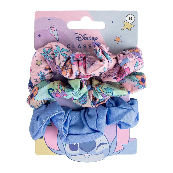 Set 3 Accesorii Par Scrunchies Disney - Stitch