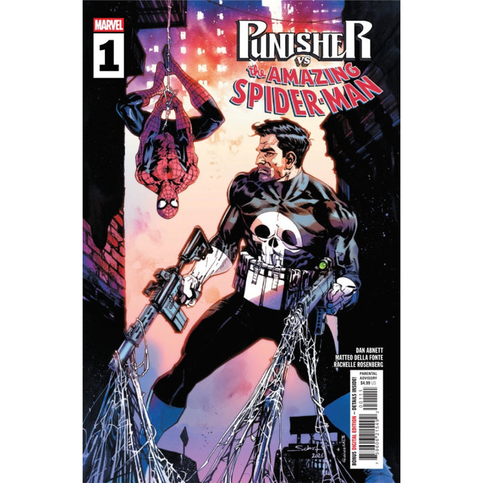 Punisher vs Spider-Man 01 Cvr A Jonas Scharf