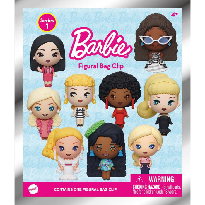 Mini Figurina cu Clips 3D Barbie Blind Box