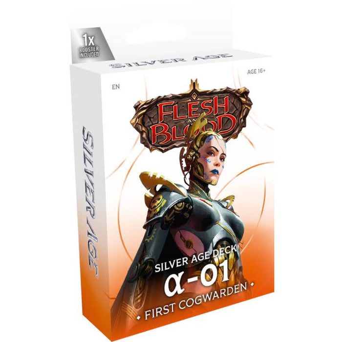 Precomanda Flesh and Blood TCG - Silver Age Outbreak Deck - ⍺-01
