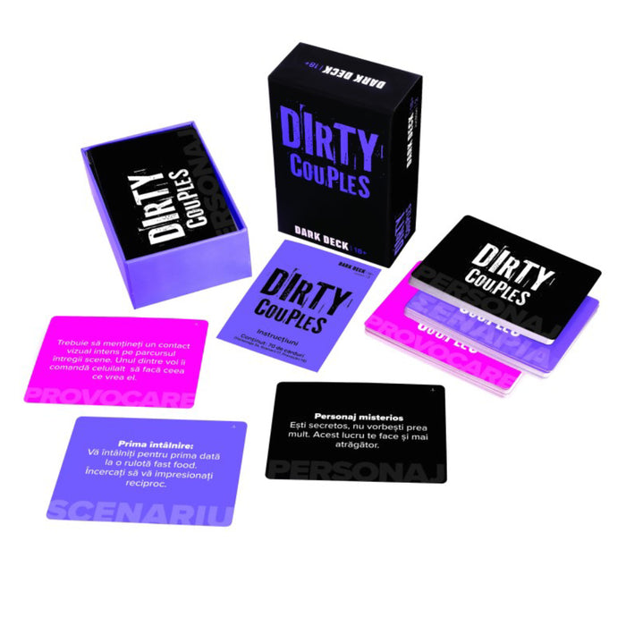 Joc de carti Dark Deck Dirty Couples, limba romana