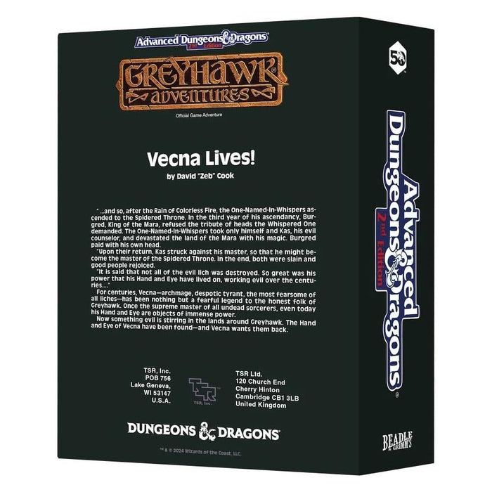 Dungeons & Dragons Classic Module Dice Set Vecna Lives (7)
