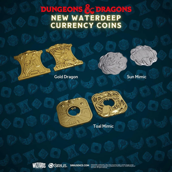 Dungeon & Dragons - Sirius Dice - Undermountain Treasure Pack