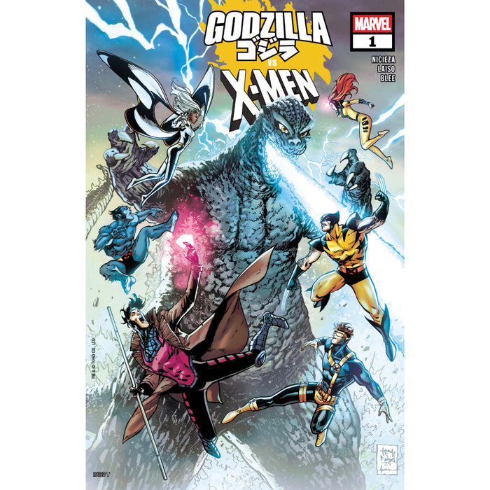 Godzilla vs X-Men 01