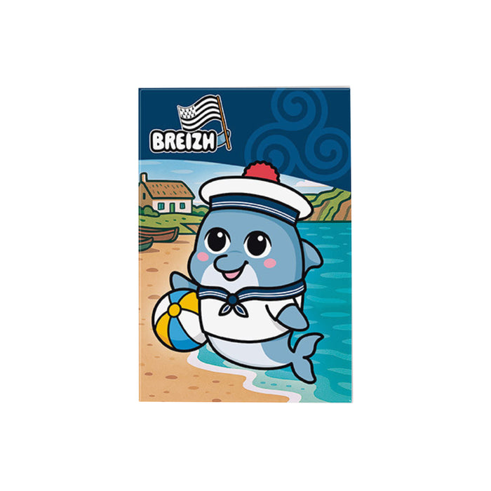 Magnet Standard The Good Gift - Dauphin Breizh Kawaii