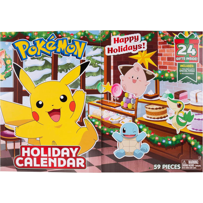Calendar Advent Pokemon Holiday 2025