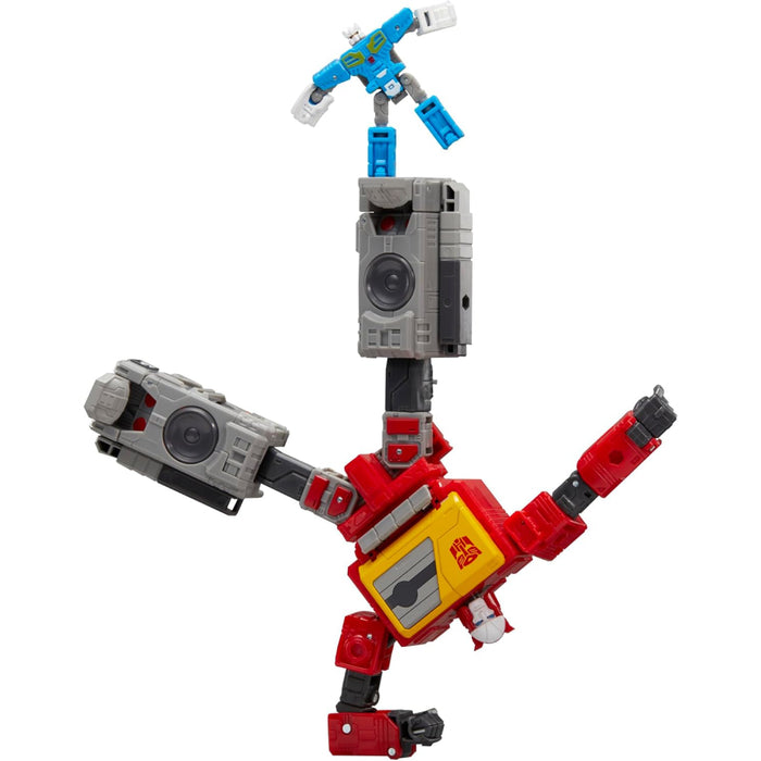 Set 2 Figurine Articulate Transformers Studio Series Voyager - Transformers The Movie 86-25 - Autobot Blaster &  Eject