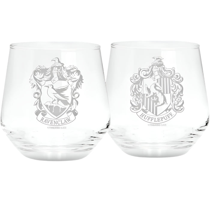Set 2 Pahare Harry Potter - Ravenclaw & Hufflepuff