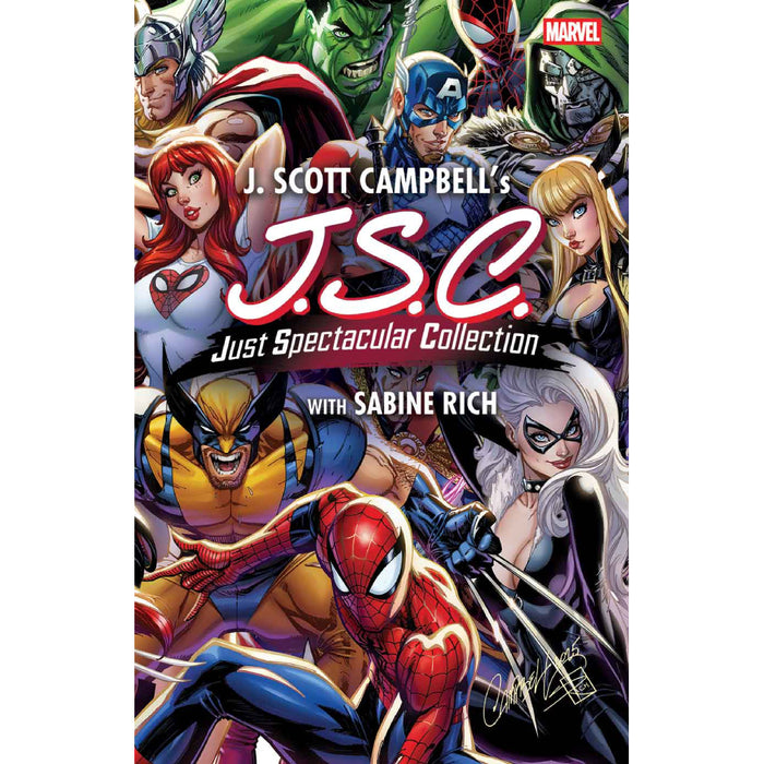 Just Spectacular Collection 01 Os Cvr A J Scott Campbell