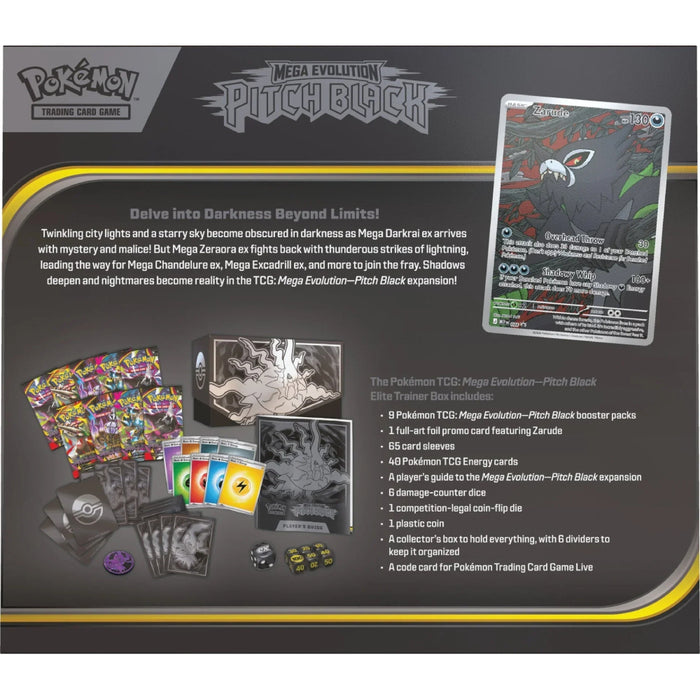 Precomanda Pokemon TCG - ME05 - Pitch Black - Elite Trainer Box