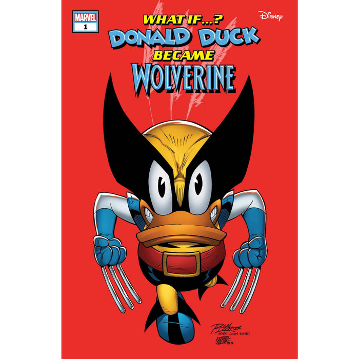 What If Donald Duck Became Wolverine 01