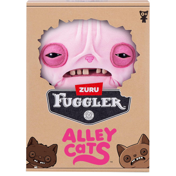 Figurina de plus Fuggler - Pisici maidaneze, 23 cm - Wrinkle Mcstinkles