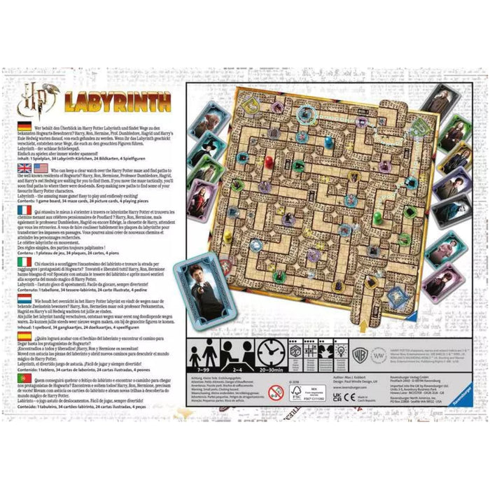 Joc de societate Labyrinth - Harry Potter, limba engleza