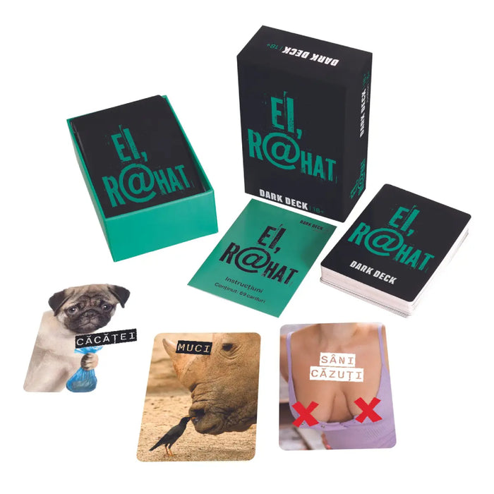 Joc de carti Dark Deck Ei r@hat, limba romana