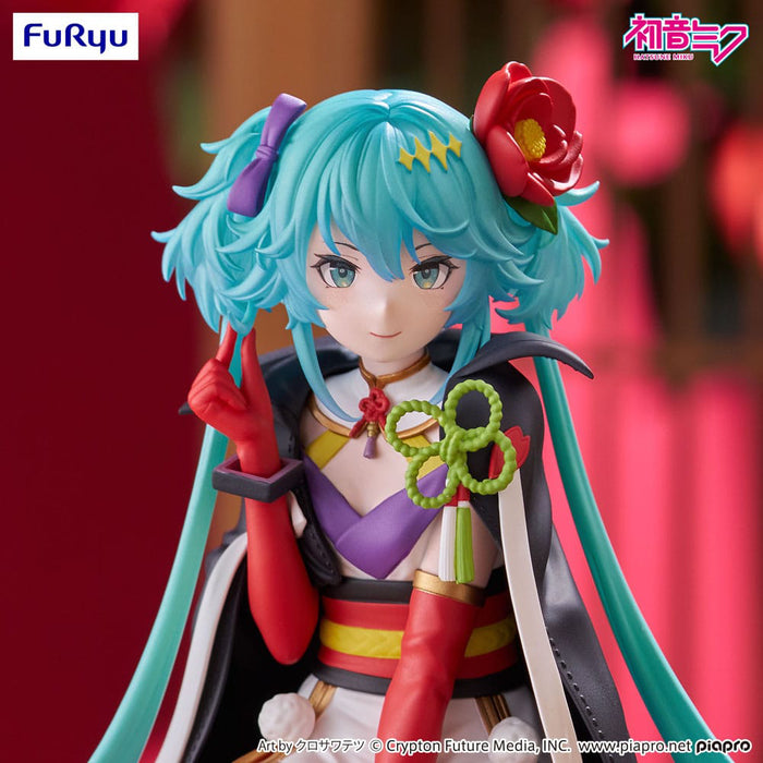 Figurina Hatsune Miku Noodle Stopper PVC - Flower Fairy Camellia 15 cm