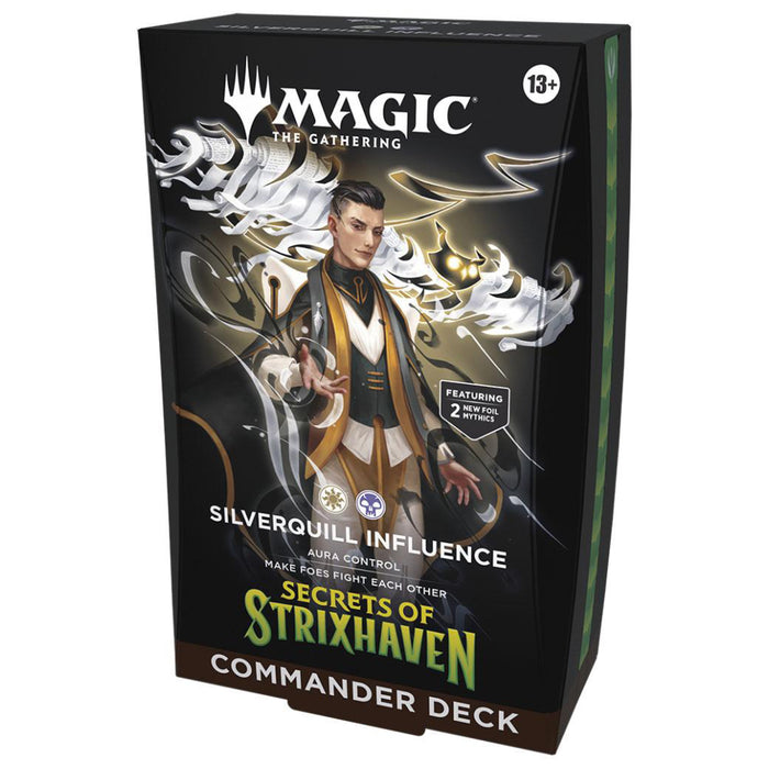 Magic the Gathering - Secrets of Strixhaven Commander Deck  - Silverquill Influence
