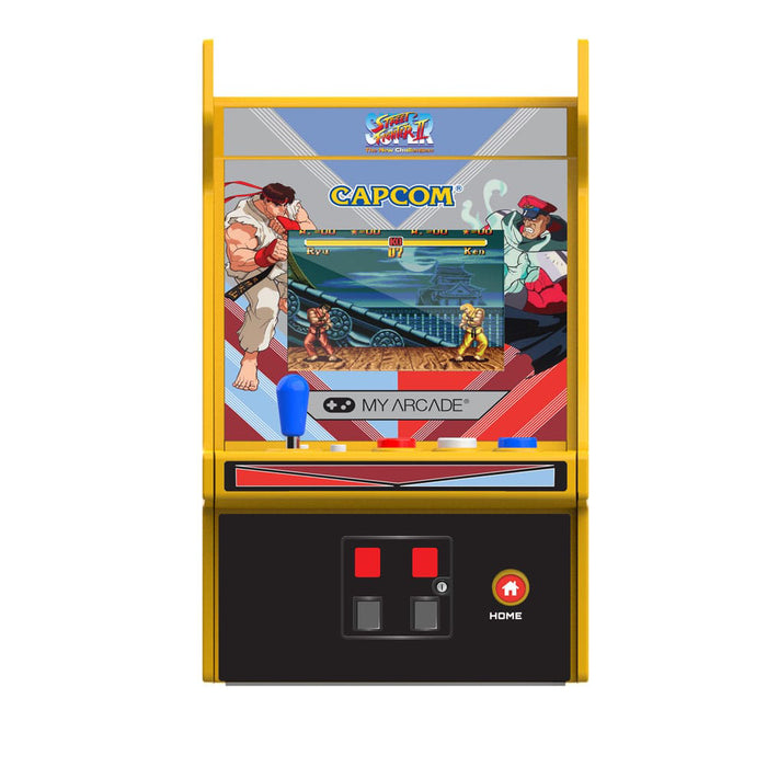 Consola portabila Retro Arcade Micro Player Pro 6.7 inch - Super Street Fighter II (2 Games In 1)
