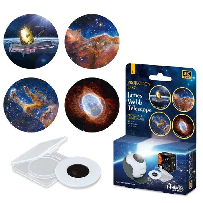 Set de 4 discuri de proiectie - Imagini Telescopul James Webb