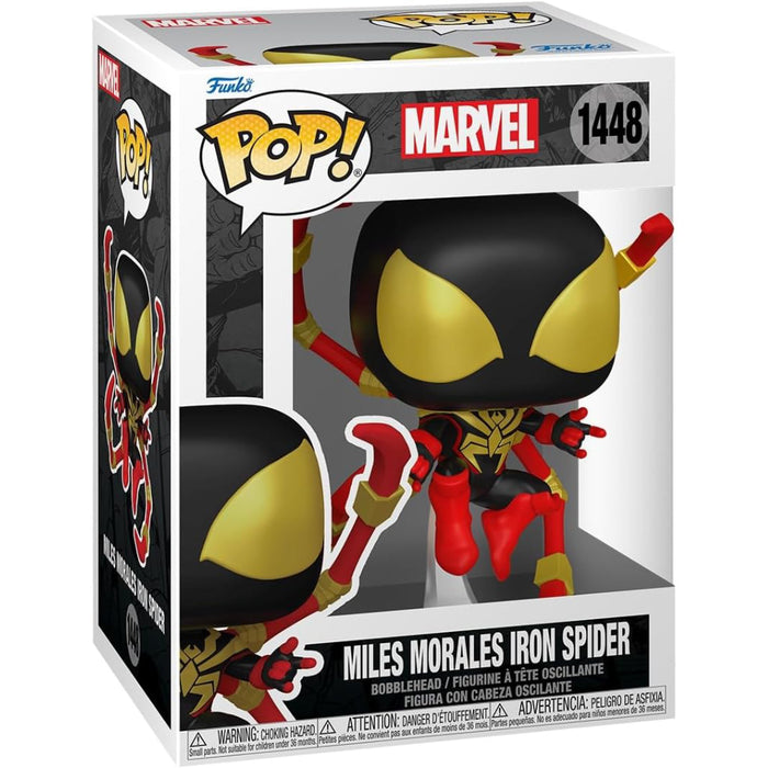 Figurina Funko Pop Marvel Spider-Man Comics - Miles Iron Spider