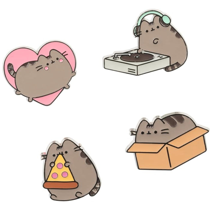 Set 4 Insigne Pusheen