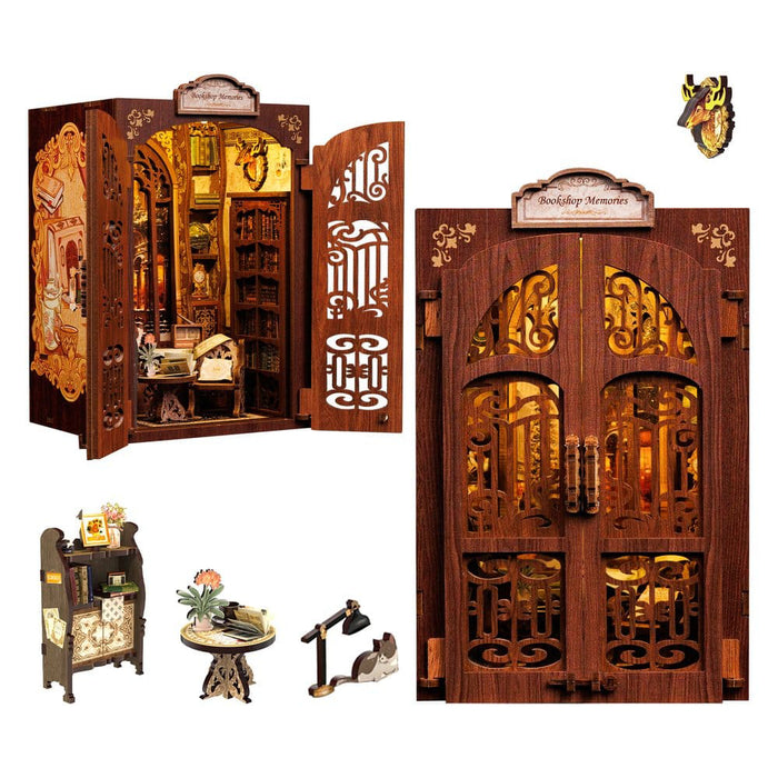 Set de Constructie CuteBee - Book Nook - Bookshop Memories