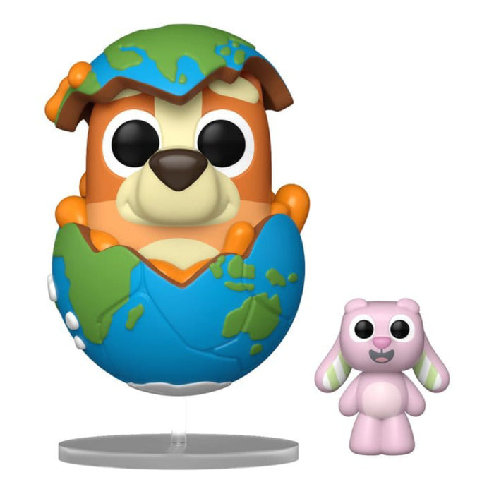 Figurina Funko POP! & Buddy Bluey - Sleepytime Bingo with Floppy Bunny