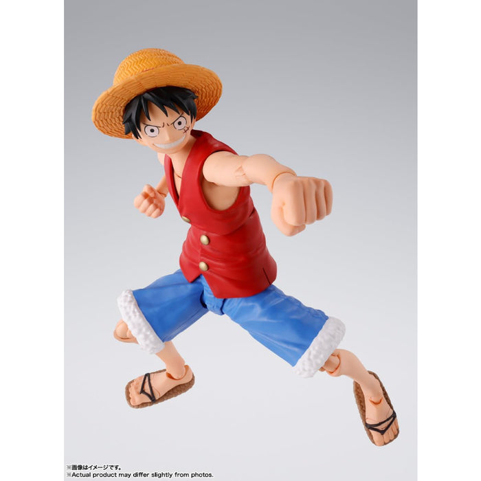 Figurina Articulata One Piece S.H. Figuarts Monkey D. Luffy Romance Dawn 15 cm