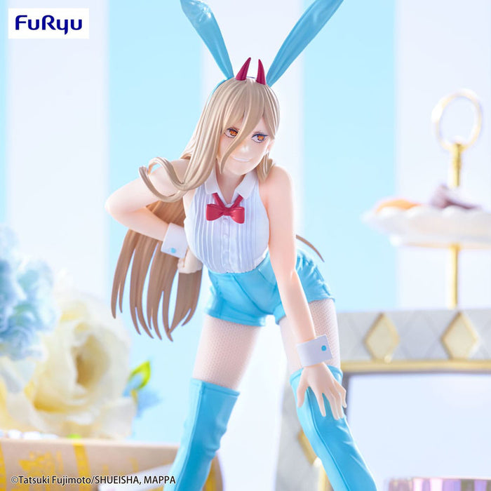 Figurina Chainsaw Man BiCute Bunnies PVC - Power Light Blue Color Ver 30 cm