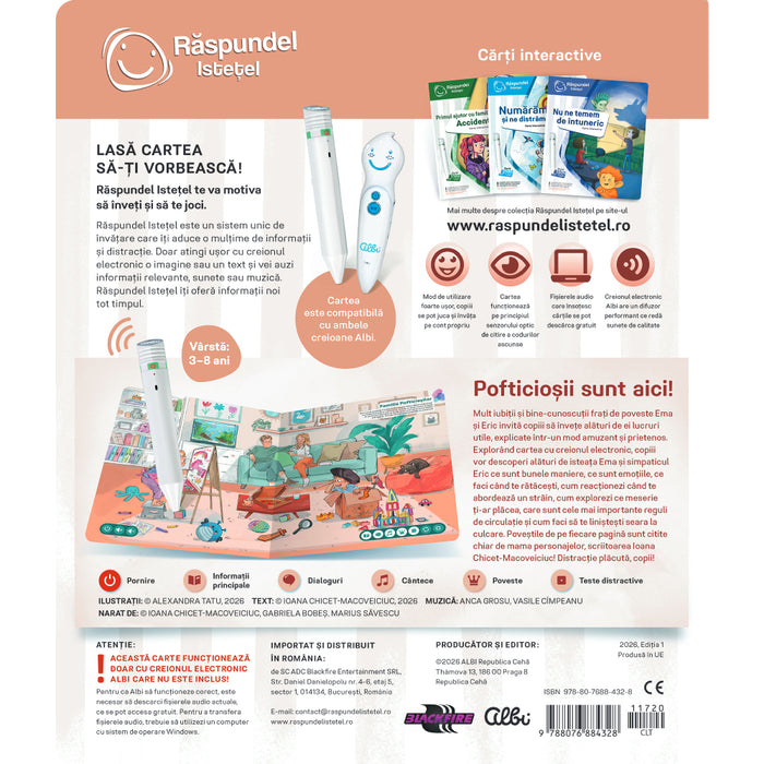 Raspundel Istetel Carte - Ema si Eric