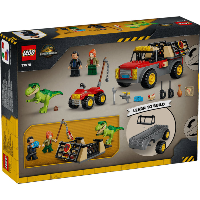 Lego Jurassic World - Camioneta de transport pentru un tanar T. Rex (77978)
