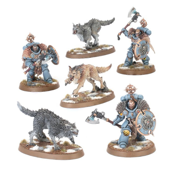 Warhammer Space Wolves - Wolf Guard Headtakers