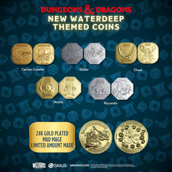 Dungeon & Dragons - Sirius Dice - Undermountain Treasure Pack