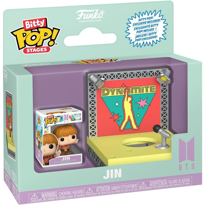 Mini Figurina Funko BTS Bitty POP! Stages - Jin (Dynamite) 2,5 cm