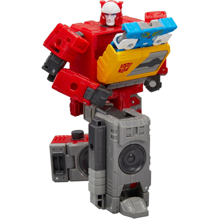 Set 2 Figurine Articulate Transformers Studio Series Voyager - Transformers The Movie 86-25 - Autobot Blaster &  Eject
