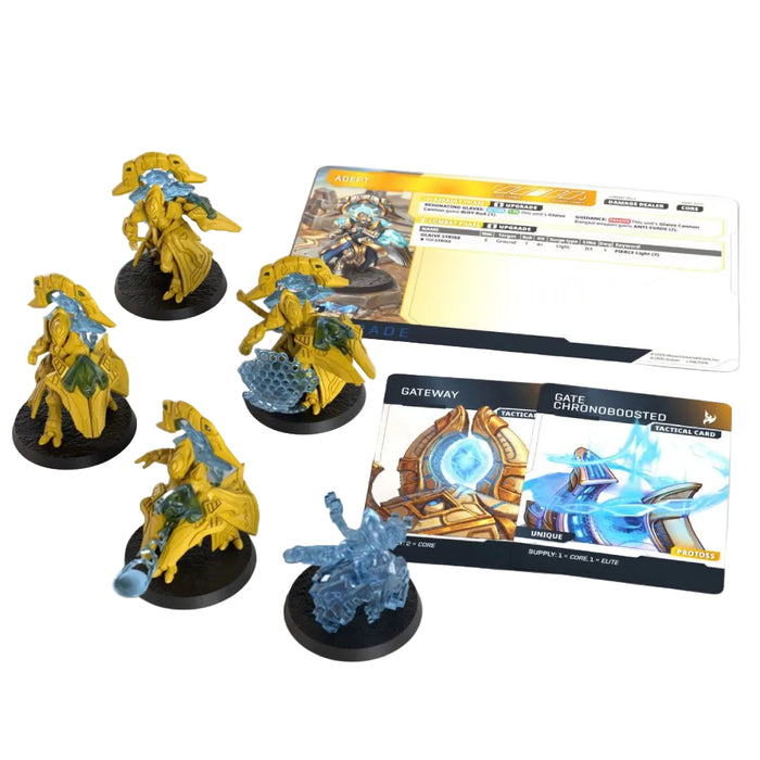 Precomanda StarCraft The Miniatures Game - Adept - Protoss - Expansion Set
