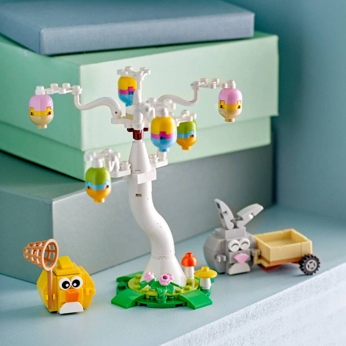 Lego Icons - Iepuras si vanatoare de oua de Paste (40808)