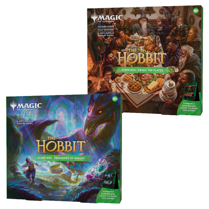 Precomanda Magic the Gathering - The Hobbit Scene Box Display (2 Boxes)