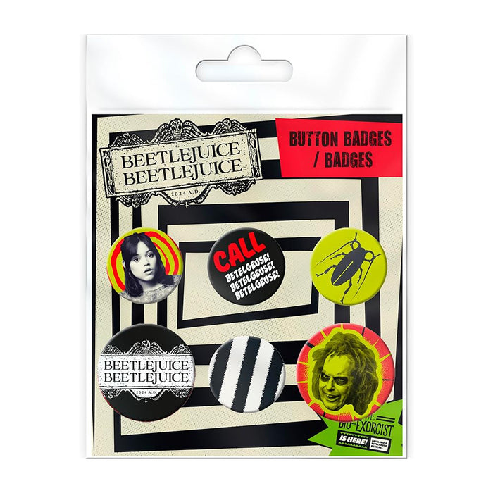 Set Insigne Beetlejuice - Beetlejuice Beetlejuice