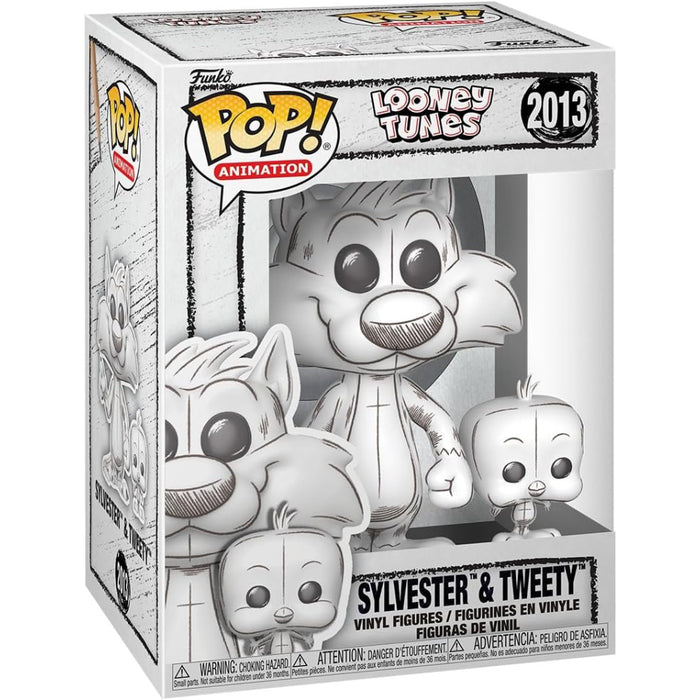 Figurina Funko POP&Buddy Animation Looney Tunes - Sylvester & Tweety