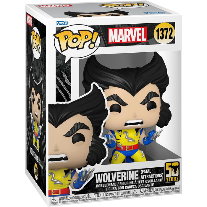 Figurina Funko POP Marvel Wolverine 50th - Ultimate Wolverine with Adamantium