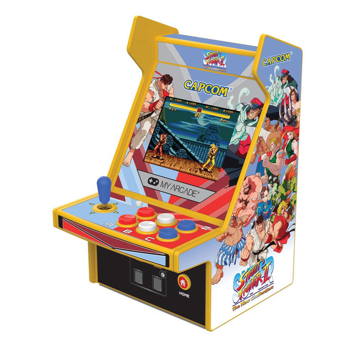 Consola portabila Retro Arcade Micro Player Pro 6.7 inch - Super Street Fighter II (2 Games In 1)