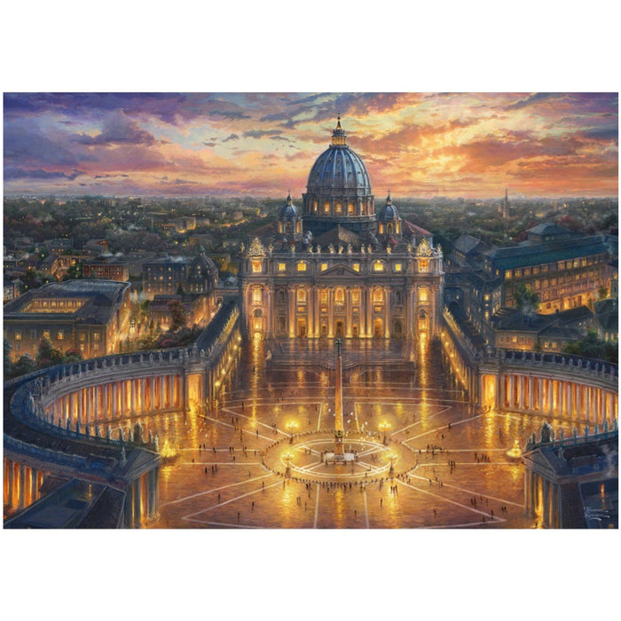 Puzzle Thomas Kinkade - Vaticanul, 1000 piese