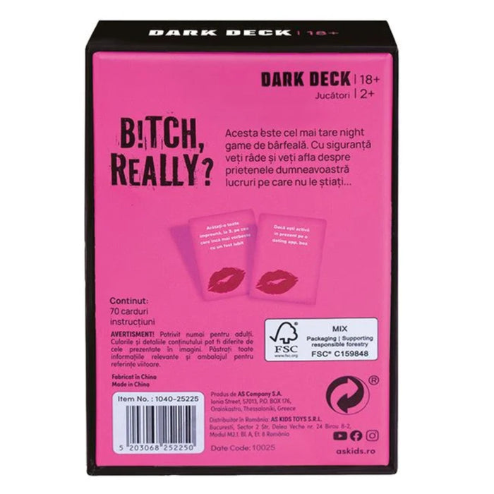 Joc de carti Dark Deck B!tch Really, limba romana
