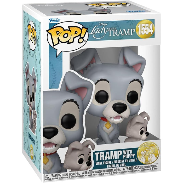 Figurina Funko POP! Disney Lady and the Tramp - Tramp with puppy