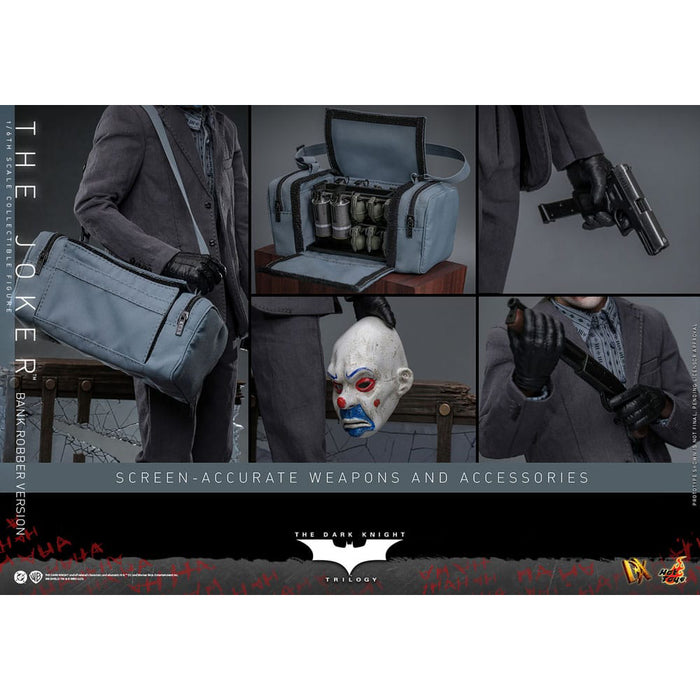 Precomanda Figurina Articulata The Dark Knight DX 1/6 - The Joker (Bank Robber Version) 30 cm